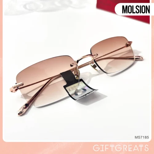แว่นกันแดด MOLSION MS7185 สี Rose Gold/Gradient Tawny (A32)