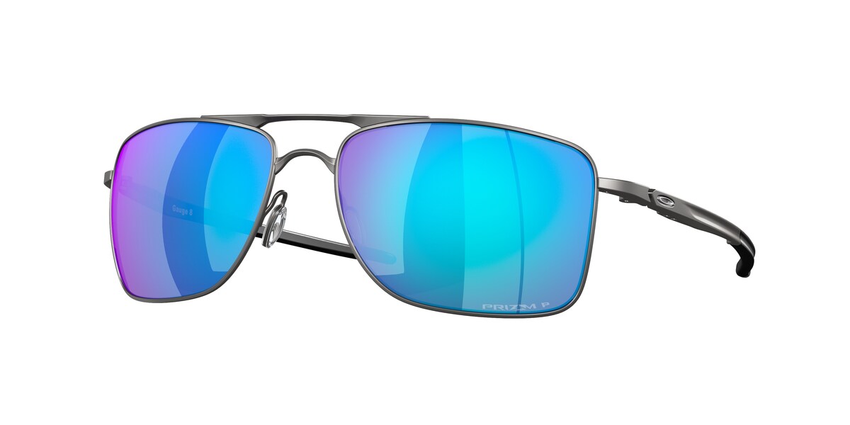 แว่นกันแดด OAKLEY OO4124 สี Matte Gunmetal / Prizm Sapphire Polarized (412406) ที่ร้านแว่น GIFTGREATS