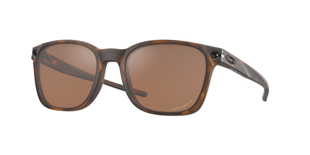 แว่นกันแดด OAKLEY OO9018 สี Matte Brown Tortoise / Prizm Tungsten Polarized (901805) ที่ร้านแว่น GIFTGREATS