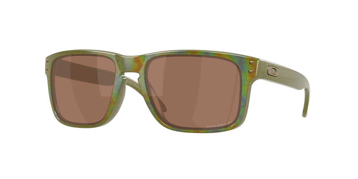 แว่นกันแดด OAKLEY OO9102 สี Fern Spacedust / Prizm Tungsten Polarized (9102AN) ที่ร้านแว่น GIFTGREATS