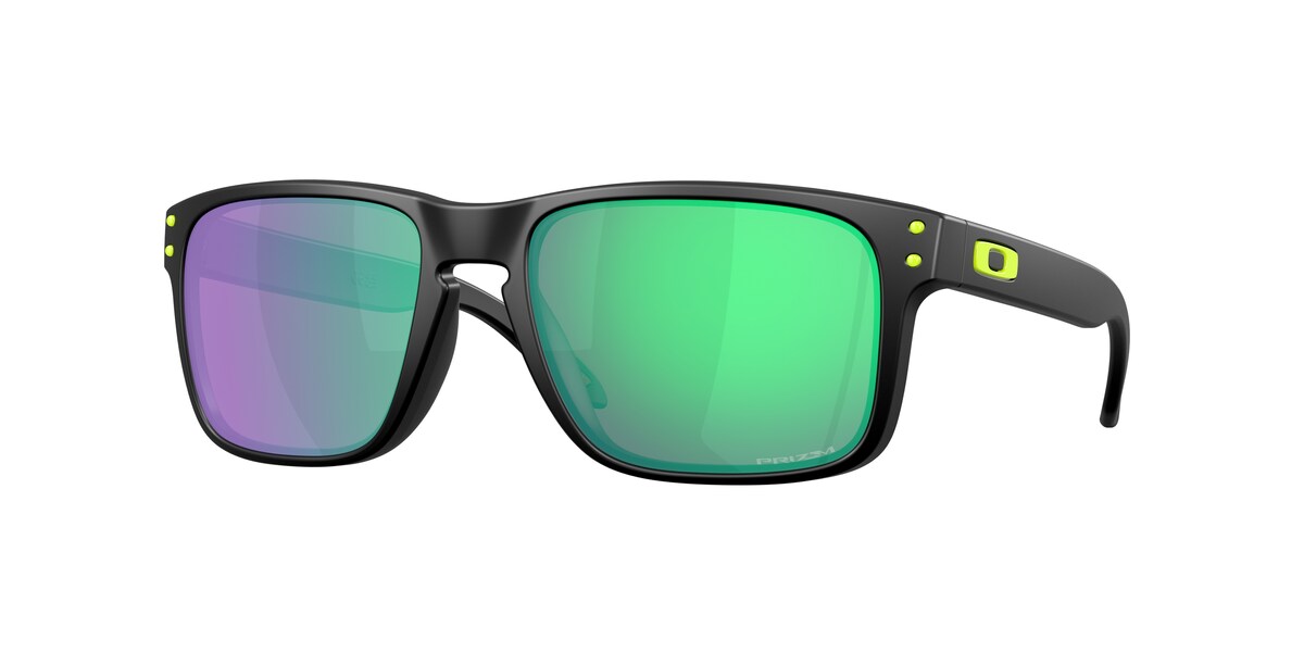 แว่นกันแดด OAKLEY OO9102 สี Matte Black / Prizm Road Jade (9102AI) ที่ร้านแว่น GIFTGREATS