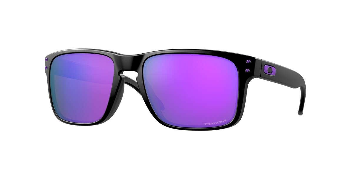 แว่นกันแดด OAKLEY OO9102 สี Matte Black / Prizm Violet (9102K6) ที่ร้านแว่น GIFTGREATS