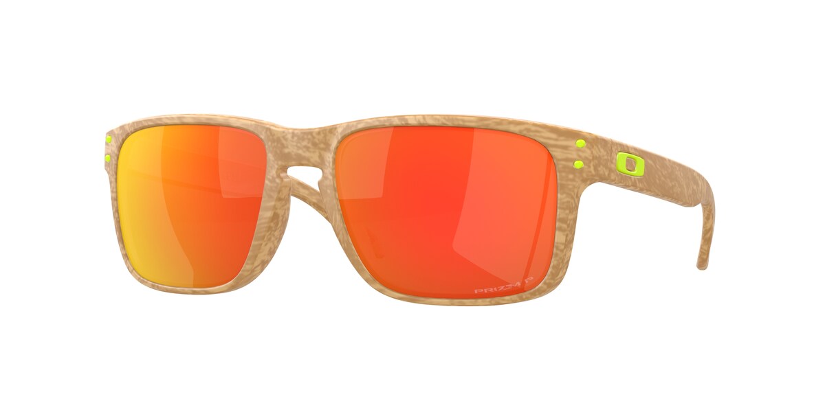 แว่นกันแดด OAKLEY OO9102 สี Matte Stone Desert Tan / Prizm Ruby Polarized (9102Y8) ที่ร้านแว่น GIFTGREATS