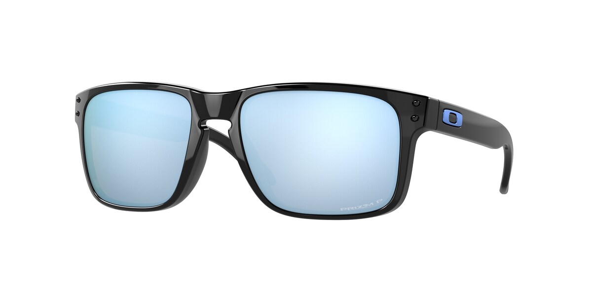 แว่นกันแดด OAKLEY OO9102 สี Polished Black / Prizm Deep Water Polarized (9102C1) ที่ร้านแว่น GIFTGREATS