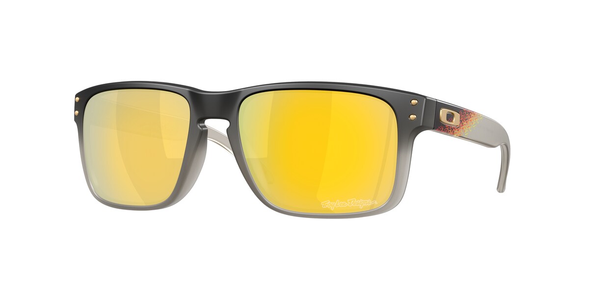 แว่นกันแดด OAKLEY OO9102 สี Troy Lee Designs Black Fade / Prizm 24K Polarized (9102AH) ที่ร้านแว่น GIFTGREATS
