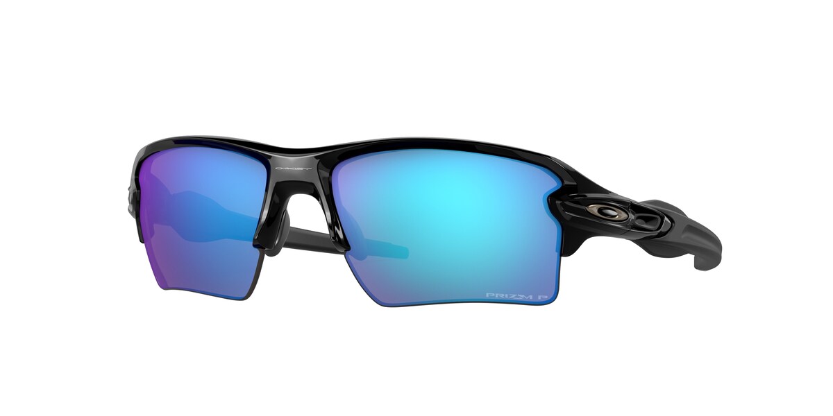 แว่นกันแดด OAKLEY OO9188 สี Polished Black / Prizm Sapphire Polarized (9188F7) ที่ร้านแว่น GIFTGREATS