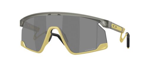 แว่นกันแดด OAKLEY OO9237 สี Matte Grey Ink/Vintage Gold / Prizm Black (923714) ที่ร้านแว่น GIFTGREATS