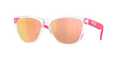 แว่นกันแดด OAKLEY OO9245 สี Clear / Prizm Rose Gold Polarized (9245F1) ที่ร้านแว่น GIFTGREATS