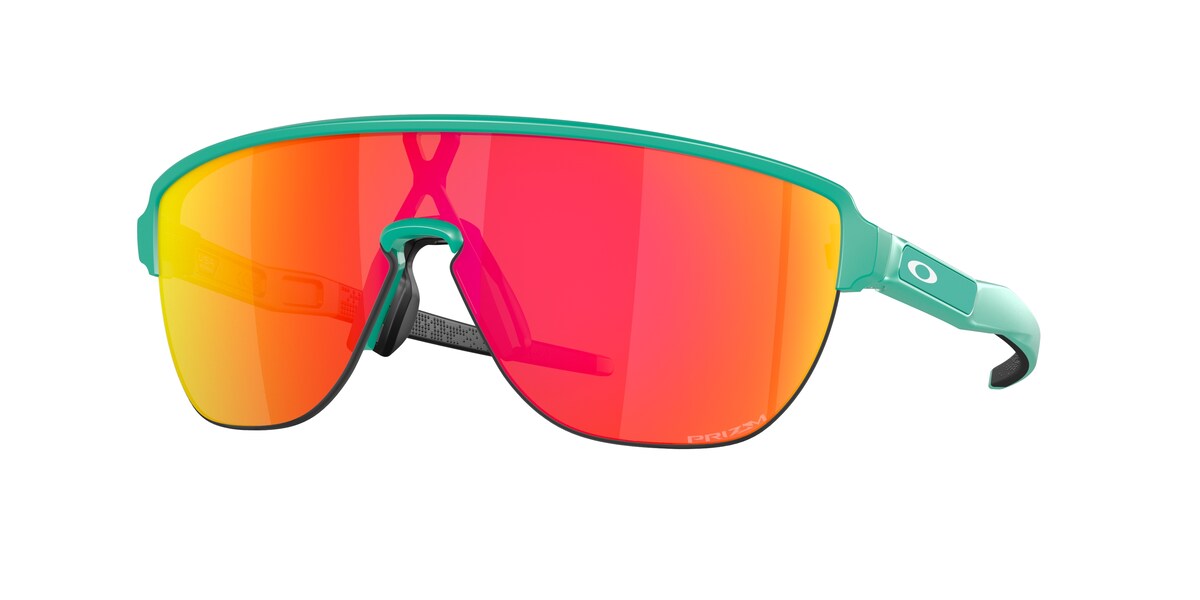 แว่นกันแดด OAKLEY OO9248A สี Matte Celeste / Prizm Ruby (924804) ที่ร้านแว่น GIFTGREATS
