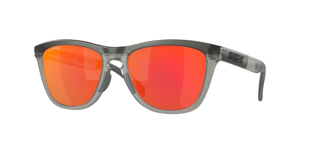 แว่นกันแดด OAKLEY OO9284A สี Matte Grey Smoke/Grey Ink / Prizm Ruby (928401) ที่ร้านแว่น GIFTGREATS