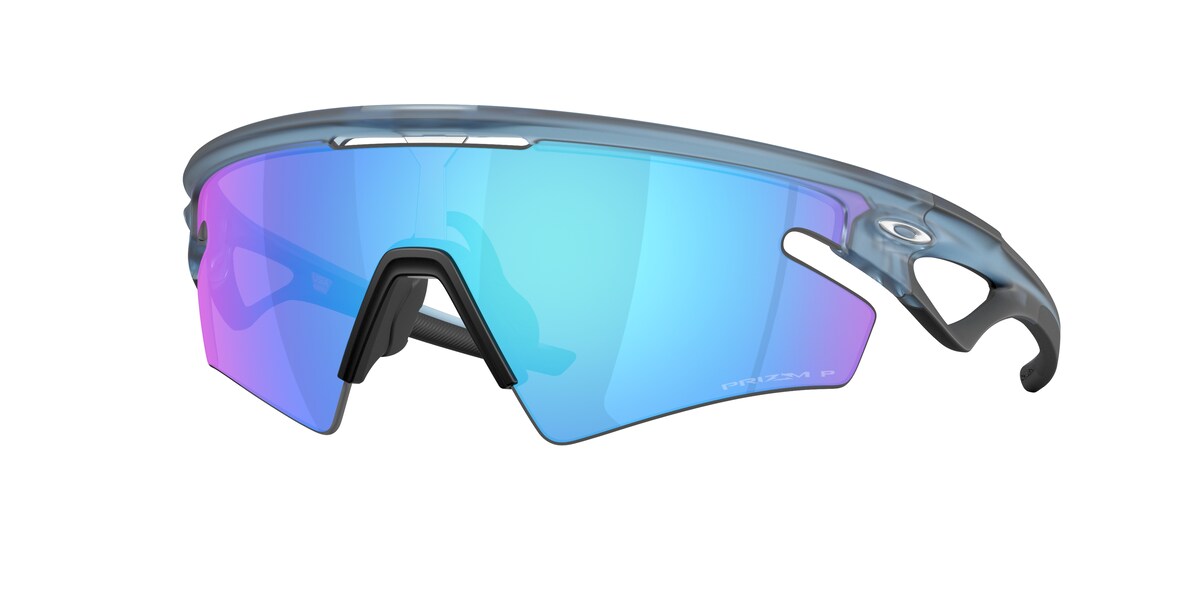 แว่นกันแดด OAKLEY OO9499 สี Matte Transparent Stonewash / Prizm Sapphire Polarized (949903) ที่ร้านแว่น GIFTGREATS