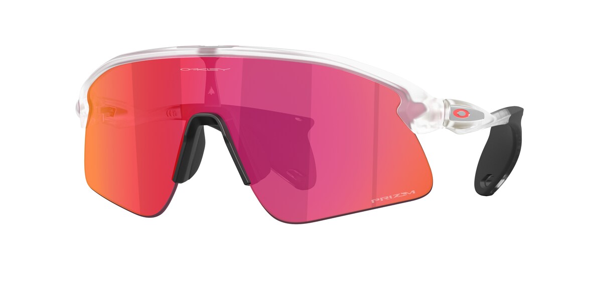 แว่นกันแดด OAKLEY OO9517 สี Matte Clear / Prizm Field (951710) ที่ร้านแว่น GIFTGREATS