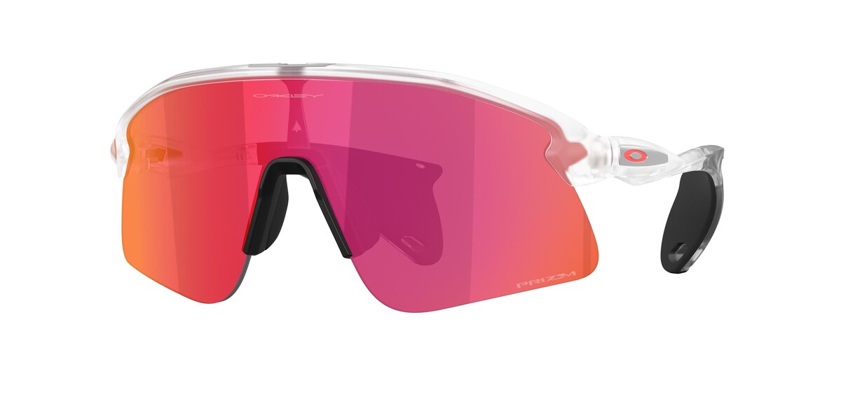 แว่นกันแดด OAKLEY OO9518 สี Matte Clear / Prizm Field (951810) ที่ร้านแว่น GIFTGREATS