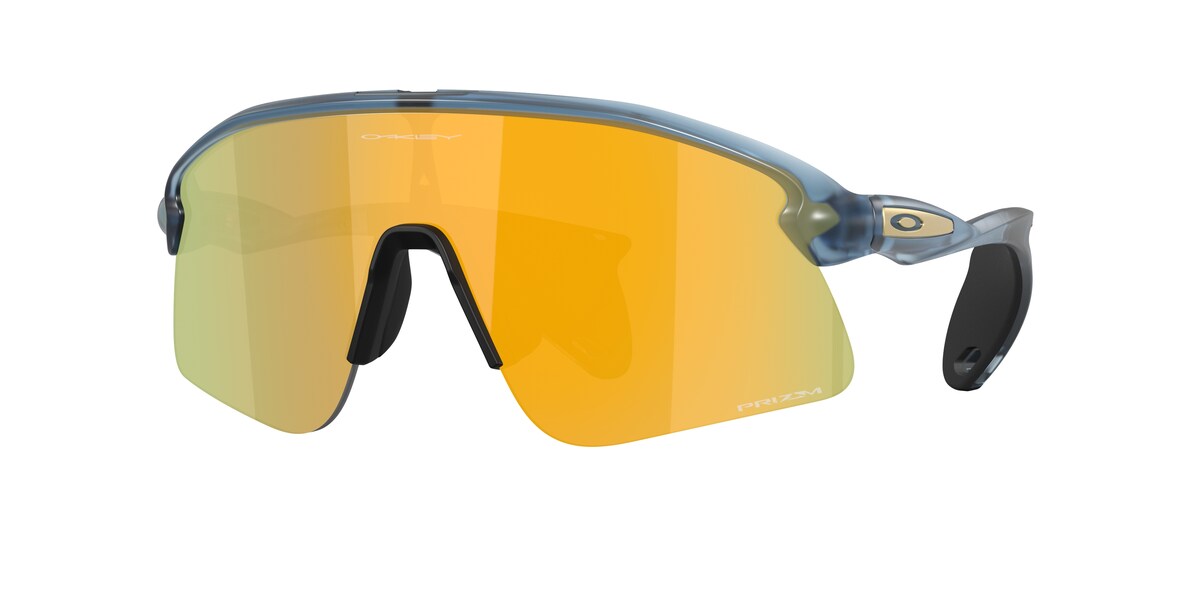 แว่นกันแดด OAKLEY OO9518 สี Matte Transparent Abyss / Prizm 24K (951805) ที่ร้านแว่น GIFTGREATS