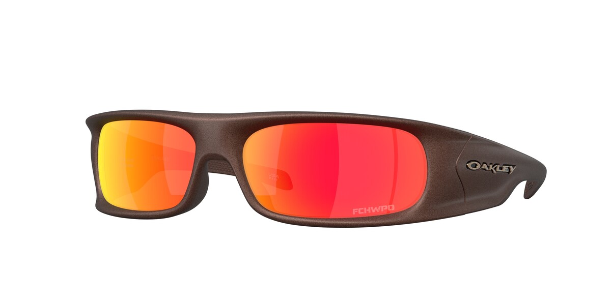 แว่นกันแดด OAKLEY OO9522 สี Corten / Prizm Ruby (952206) ที่ร้านแว่น GIFTGREATS