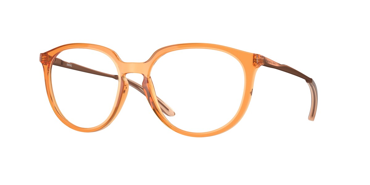 กรอบแว่นสายตา OAKLEY OX8150 สี Polished Transparent Ginger (815005) ที่ร้านแว่น GIFTGREATS