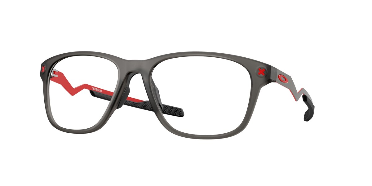 กรอบแว่นสายตา OAKLEY OX8187 สี Satin Grey Smoke (818702) ที่ร้านแว่น GIFTGREATS