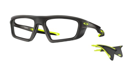 กรอบแว่นสายตา OAKLEY OX8215 สี Satin Grey Smoke (821502) ที่ร้านแว่น GIFTGREATS
