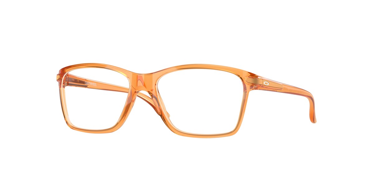 กรอบแว่นสายตา OAKLEY OY8010 สี Polished Transparent Ginger (801009) ที่ร้านแว่น GIFTGREATS