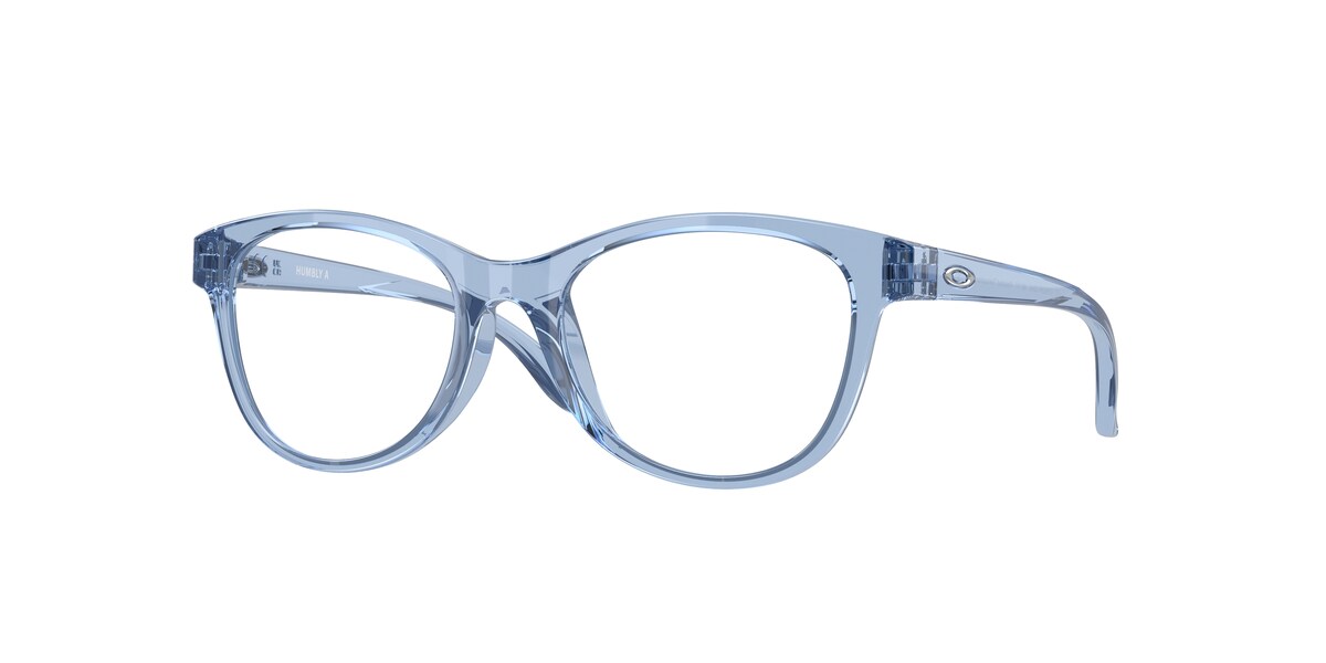 กรอบแว่นสายตา OAKLEY OY8029F สี Polished Transparent Blue (802902) ที่ร้านแว่น GIFTGREATS