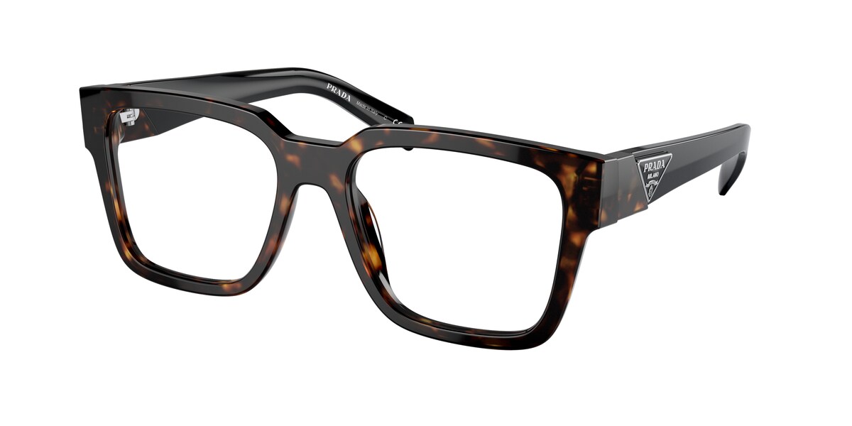 กรอบแว่นสายตา PRADA PR 08ZVF สีลายเต่า ที่ร้านแว่น GIFTGREATS