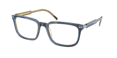 กรอบแว่นสายตา PRADA PR 13YVF สีลายเต่าเดนิม ที่ร้านแว่น GIFTGREATS