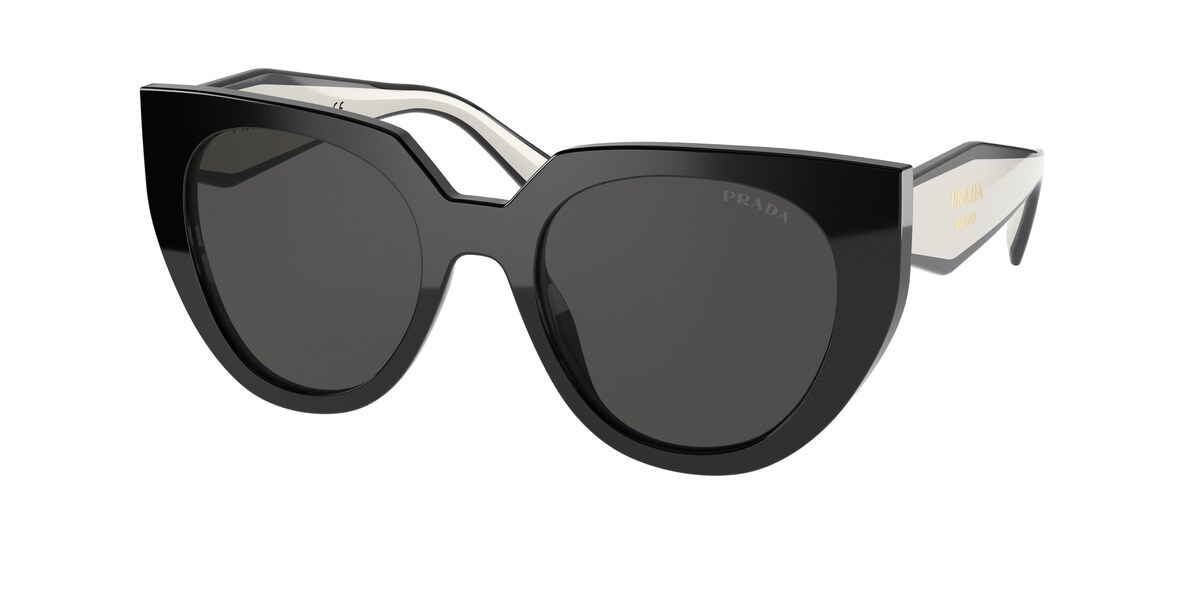 กรอบแว่นสายตา PRADA PR 14WSF สีดำ (09Q5S0) ที่ร้านแว่น GIFTGREATS