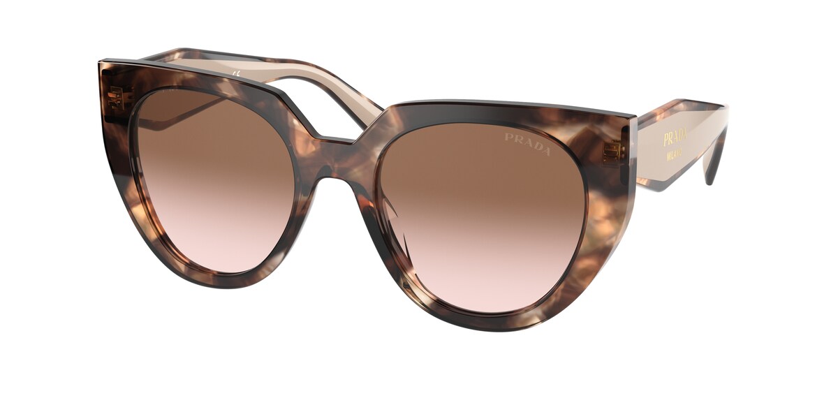 กรอบแว่นสายตา PRADA PR 14WSF สีลายเต่า (01R0A6) ที่ร้านแว่น GIFTGREATS