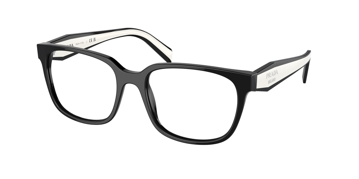 กรอบแว่นสายตา PRADA PR 17ZVF สีดำ ที่ร้านแว่น GIFTGREATS