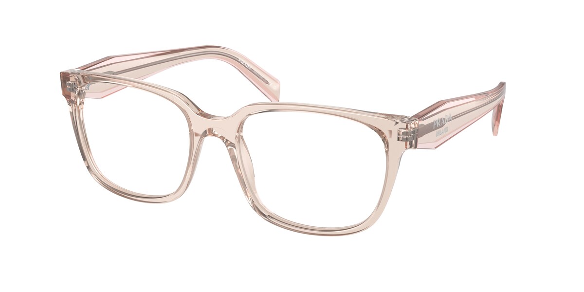 กรอบแว่นสายตา PRADA PR 17ZVF สีสีชมพูคริสตัล ที่ร้านแว่น GIFTGREATS