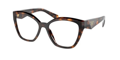 กรอบแว่นสายตา PRADA PR 20ZVF สีลายเต่าน้ำผึ้ง ที่ร้านแว่น GIFTGREATS