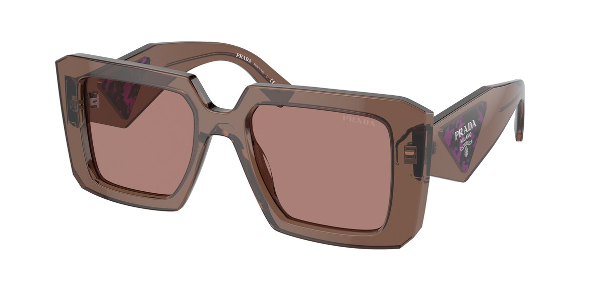 กรอบแว่นสายตา PRADA PR 23YSF สีน้ำตาล (17O60B) ที่ร้านแว่น GIFTGREATS