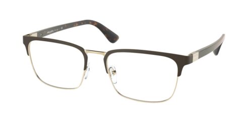 กรอบแว่นสายตา PRADA PR 54TV สีสีรมด้าน/ทองซีด ที่ร้านแว่น GIFTGREATS