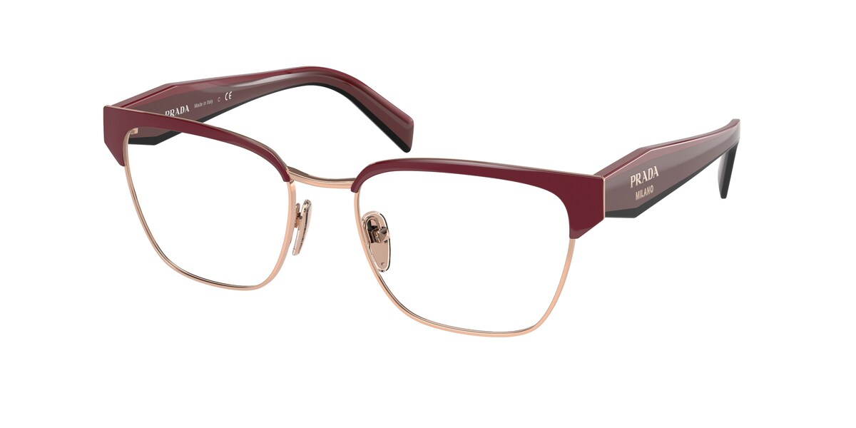 กรอบแว่นสายตา PRADA PR 65YV สีแดง (16A1O1) ที่ร้านแว่น GIFTGREATS