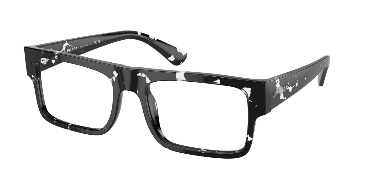 กรอบแว่นสายตา PRADA PR A01VF สีสีดำฮาวานาโปร่งใส ที่ร้านแว่น GIFTGREATS