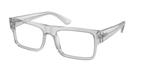 กรอบแว่นสายตา PRADA PR A01VF สีเทาโปร่งใส ที่ร้านแว่น GIFTGREATS