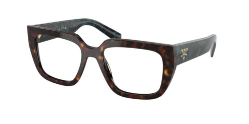 กรอบแว่นสายตา PRADA PR A03V สีสีเต่าราก ที่ร้านแว่น GIFTGREATS