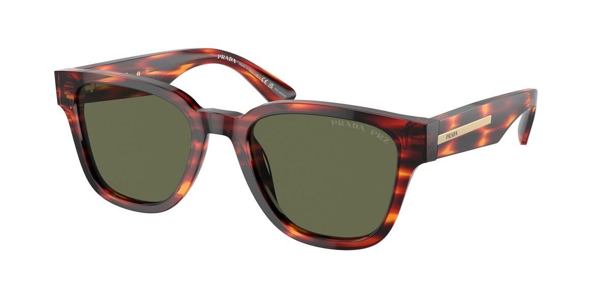 กรอบแว่นสายตา PRADA PR A04SF สีแดง (13O03R) ที่ร้านแว่น GIFTGREATS