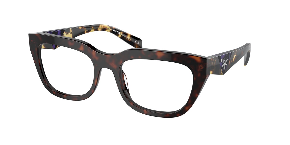 กรอบแว่นสายตา PRADA PR A06VF สีฮาวานา ที่ร้านแว่น GIFTGREATS