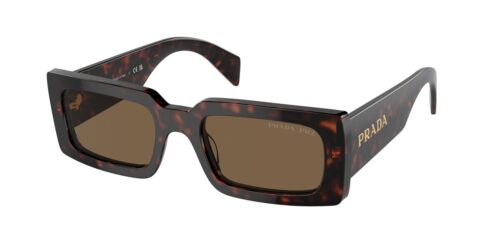 กรอบแว่นสายตา PRADA PR A07SF สีน้ำตาล (16N5Y1) ที่ร้านแว่น GIFTGREATS
