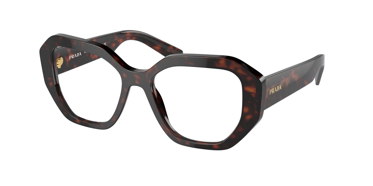 กรอบแว่นสายตา PRADA PR A07VF สีฮาวานา ที่ร้านแว่น GIFTGREATS