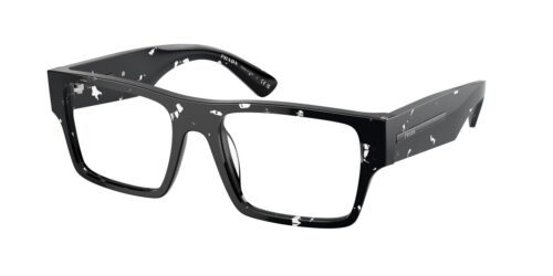กรอบแว่นสายตา PRADA PR A08VF สีสีดำฮาวานาโปร่งใส ที่ร้านแว่น GIFTGREATS