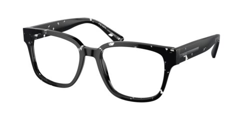 กรอบแว่นสายตา PRADA PR A09VF สีสีดำฮาวานาโปร่งใส ที่ร้านแว่น GIFTGREATS