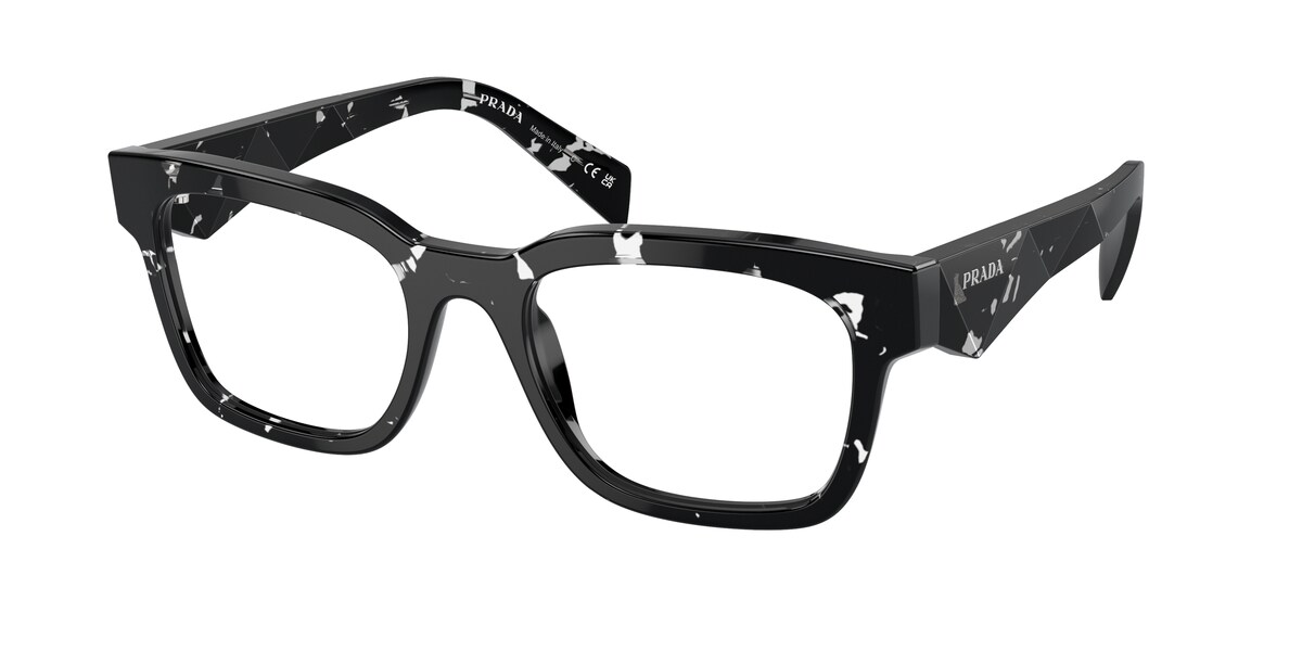 กรอบแว่นสายตา PRADA PR A10VF สีสีดำฮาวานาโปร่งใส ที่ร้านแว่น GIFTGREATS