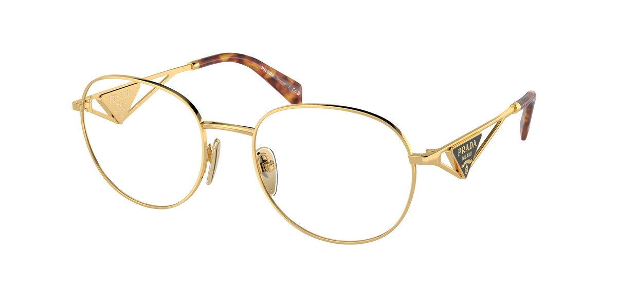 กรอบแว่นสายตา PRADA PR A50V สีทอง (5AK1O1) ที่ร้านแว่น GIFTGREATS