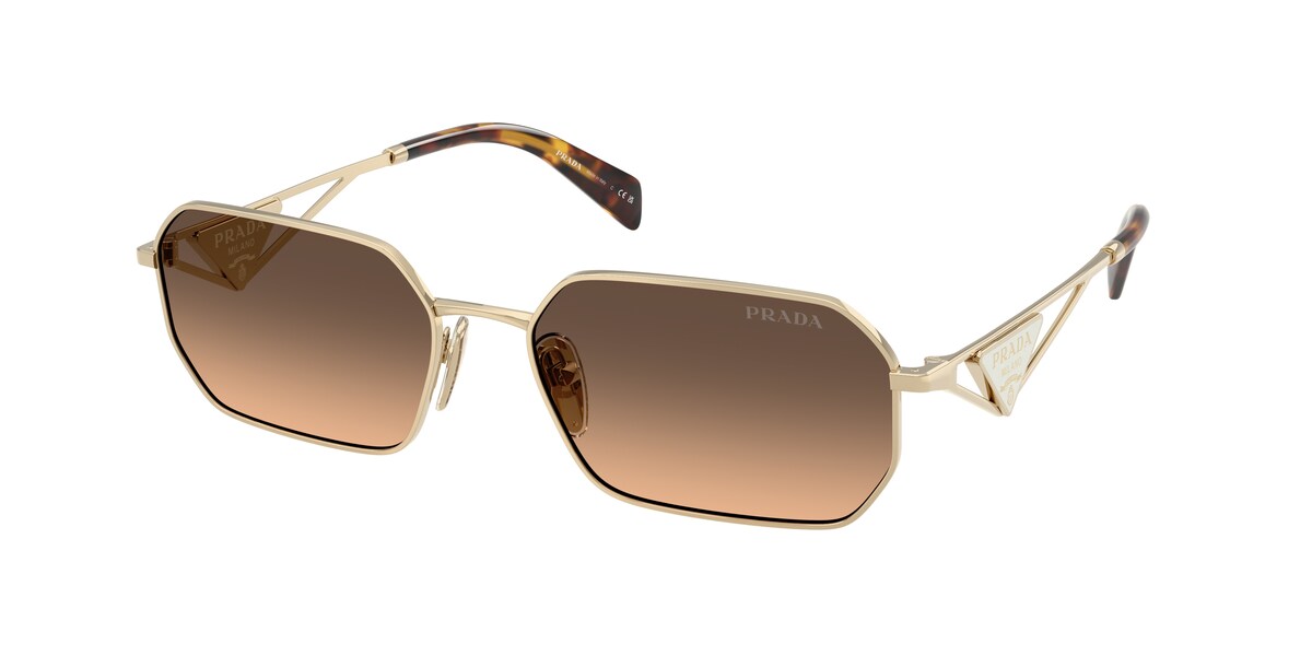 กรอบแว่นสายตา PRADA PR A51S สีทอง (ZVN50C) ที่ร้านแว่น GIFTGREATS