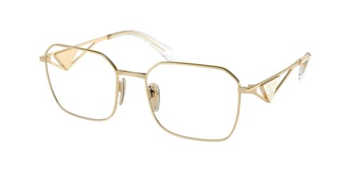 กรอบแว่นสายตา PRADA PR A51V สีสีทองอ่อน ที่ร้านแว่น GIFTGREATS