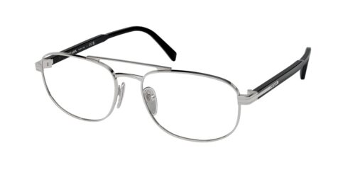 กรอบแว่นสายตา PRADA PR A56V สีเงิน (1BC1O1) ที่ร้านแว่น GIFTGREATS