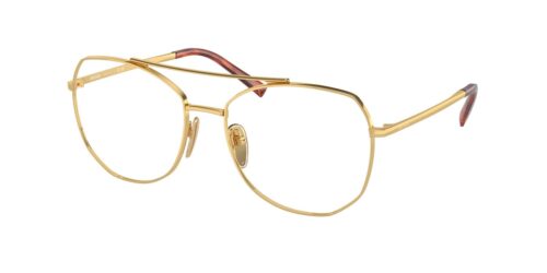 กรอบแว่นสายตา PRADA PR A58V สีทอง (5AK1O1) ที่ร้านแว่น GIFTGREATS