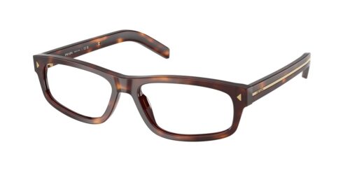 กรอบแว่นสายตา PRADA PR B02V สีลายเต่า (15W1O1) ที่ร้านแว่น GIFTGREATS